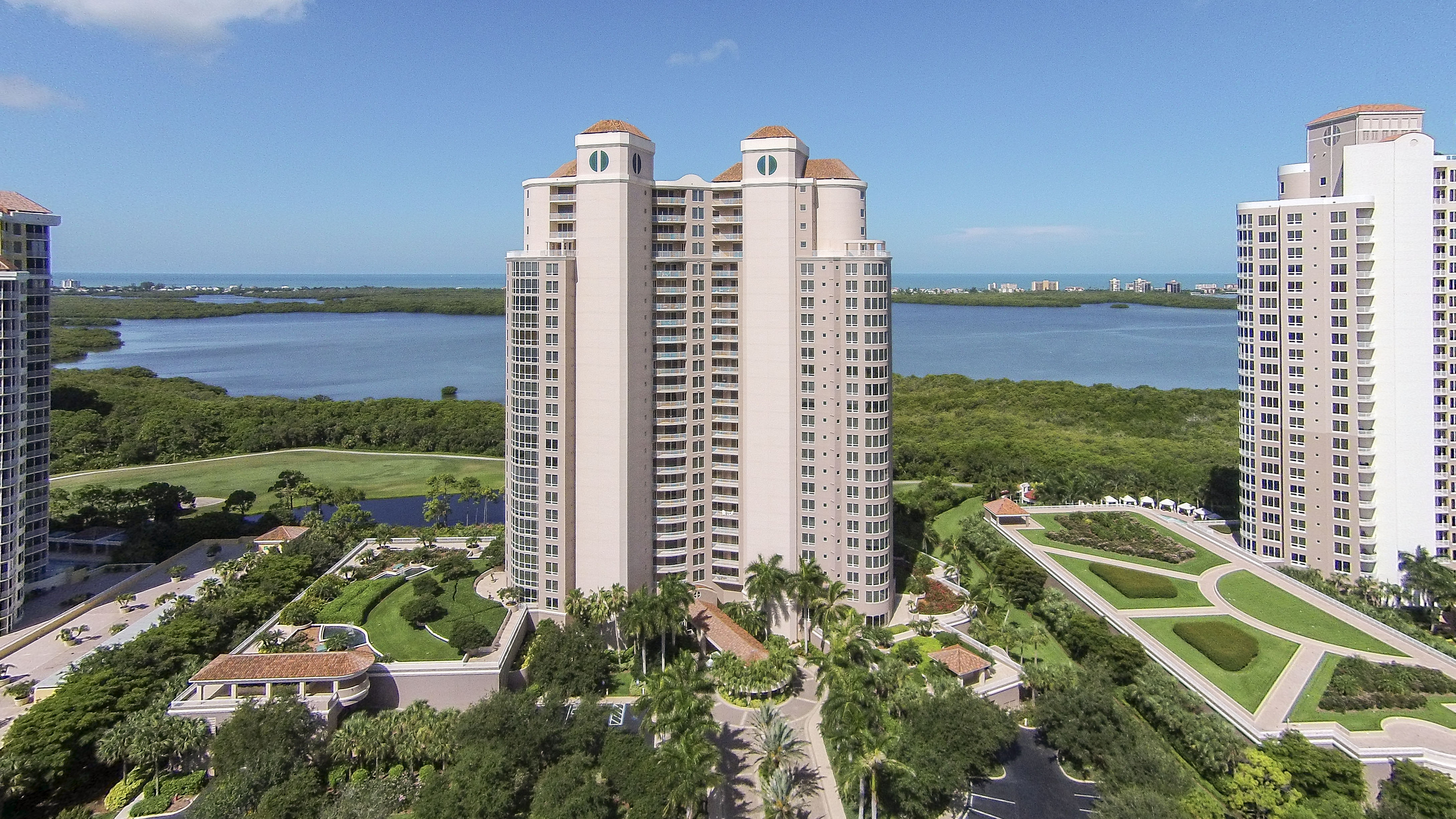 Aerial View of Estancia at Bonita Bay