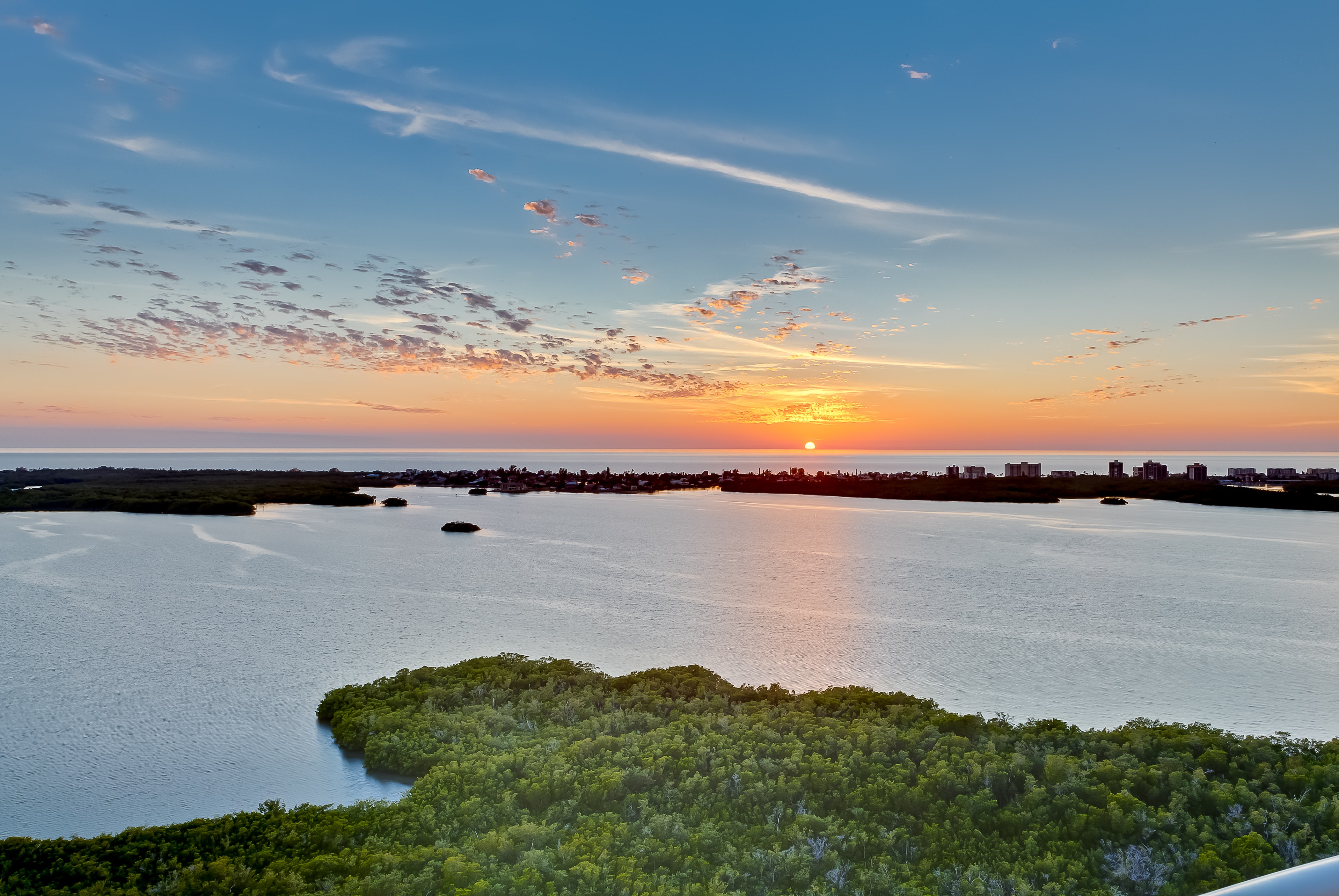 View of Estero Bay from Estancia at Bonita Bay